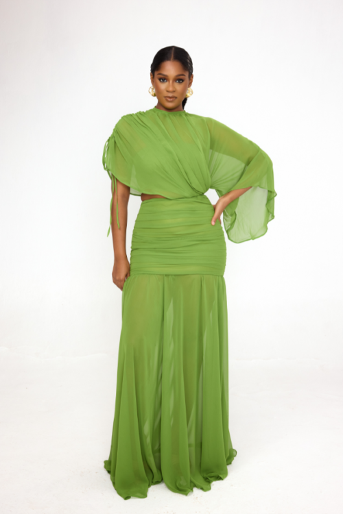 Ceecie Draped Dress